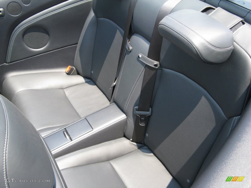 Black Interior 2010 Lexus IS 350C Convertible Photo #50183249