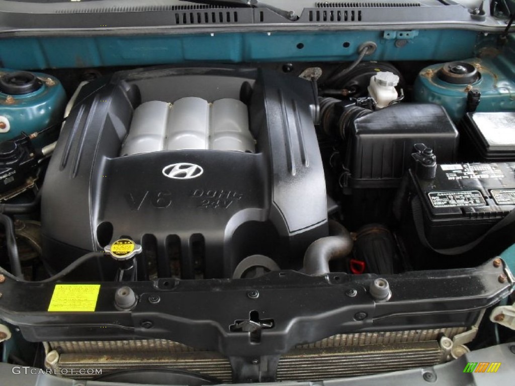 2003 Hyundai Santa Fe GLS 4WD 2.7 Liter DOHC 24-Valve V6 Engine Photo #50183333