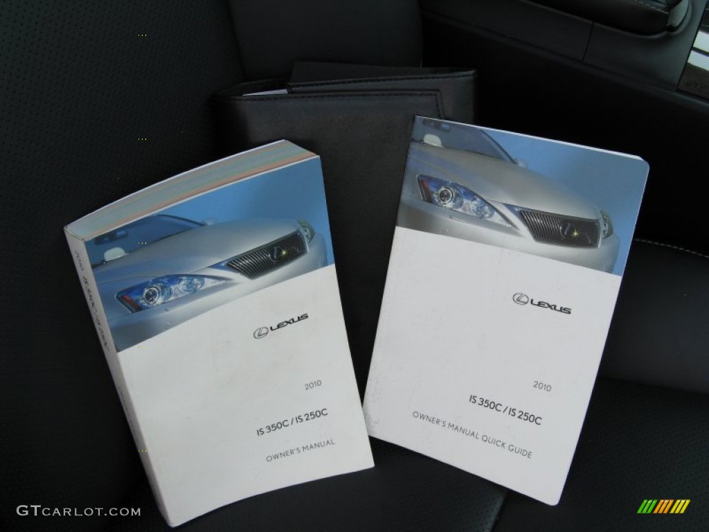 2010 Lexus IS 350C Convertible Books/Manuals Photo #50183570