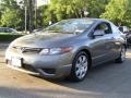 Galaxy Gray Metallic - Civic LX Coupe Photo No. 4