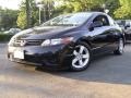 Nighthawk Black Pearl - Civic EX Coupe Photo No. 2