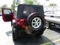 2007 Flame Red Jeep Wrangler Unlimited X 4x4  photo #17