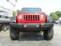 2007 Flame Red Jeep Wrangler Unlimited X 4x4  photo #23