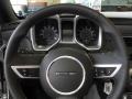 Gray 2011 Chevrolet Camaro LT/RS Convertible Steering Wheel