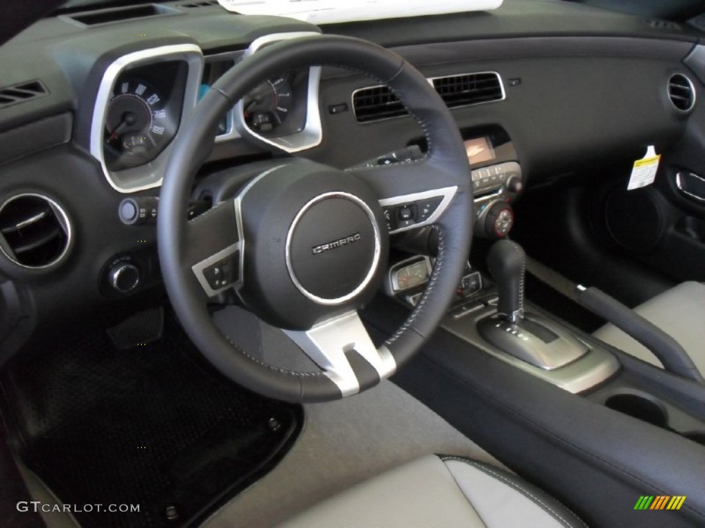 Gray Interior 2011 Chevrolet Camaro LT/RS Convertible Photo #50185142