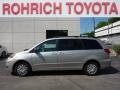 2010 Silver Shadow Pearl Toyota Sienna LE  photo #1