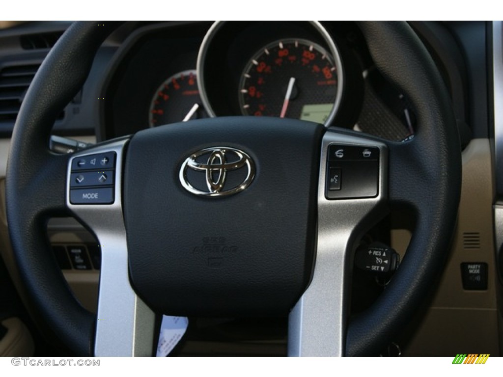 2011 4Runner SR5 4x4 - Black / Sand Beige photo #12