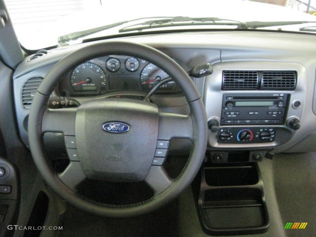 2011 Ford Ranger XLT SuperCab Medium Dark Flint Dashboard Photo #50187060