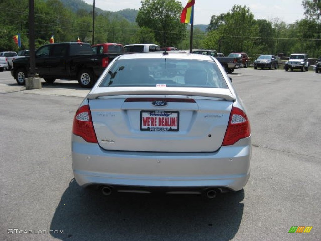 2011 Fusion Sport - Ingot Silver Metallic / Sport Black/Charcoal Black photo #7