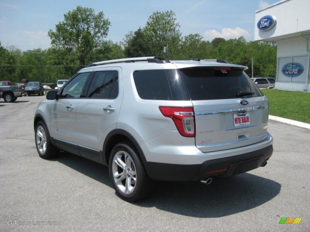 2011 Explorer Limited 4WD - Ingot Silver Metallic / Charcoal Black photo #8