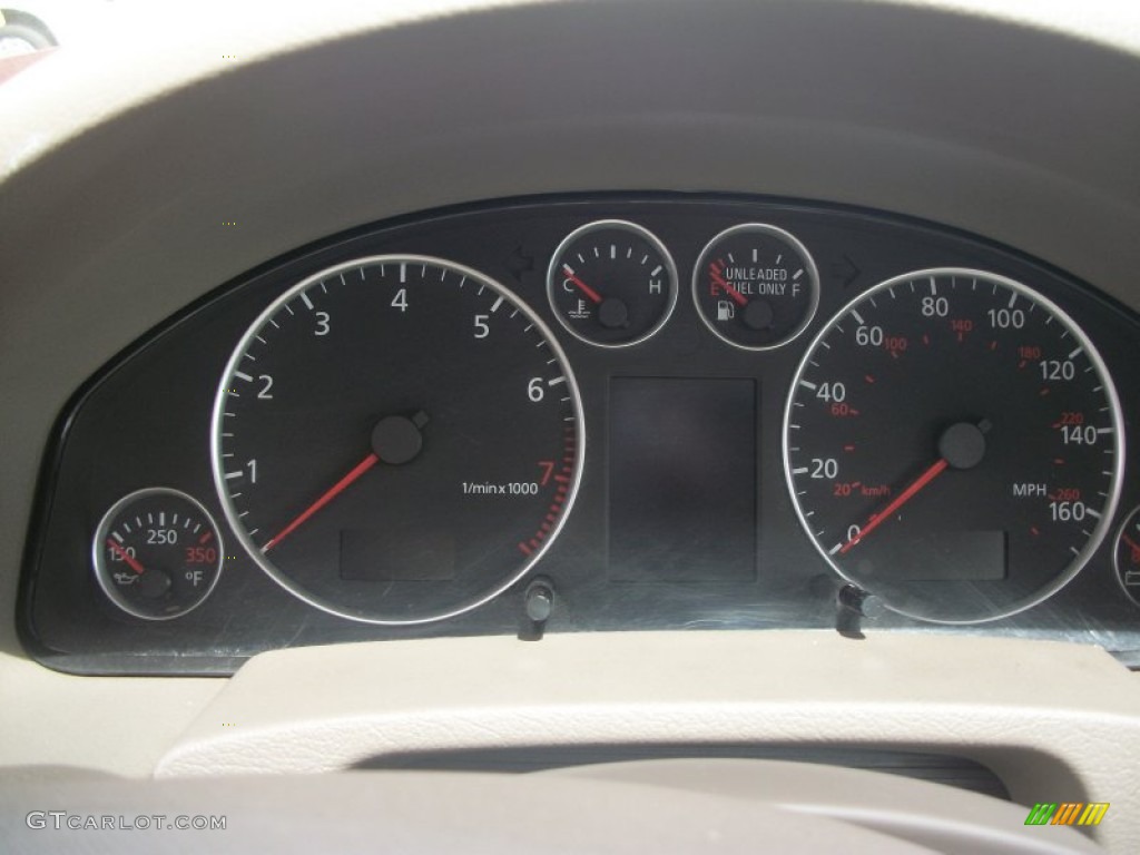 2003 Audi Allroad 2.7T quattro Gauges Photo #50188551