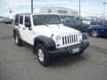 Stone White - Wrangler Unlimited X 4x4 Photo No. 1