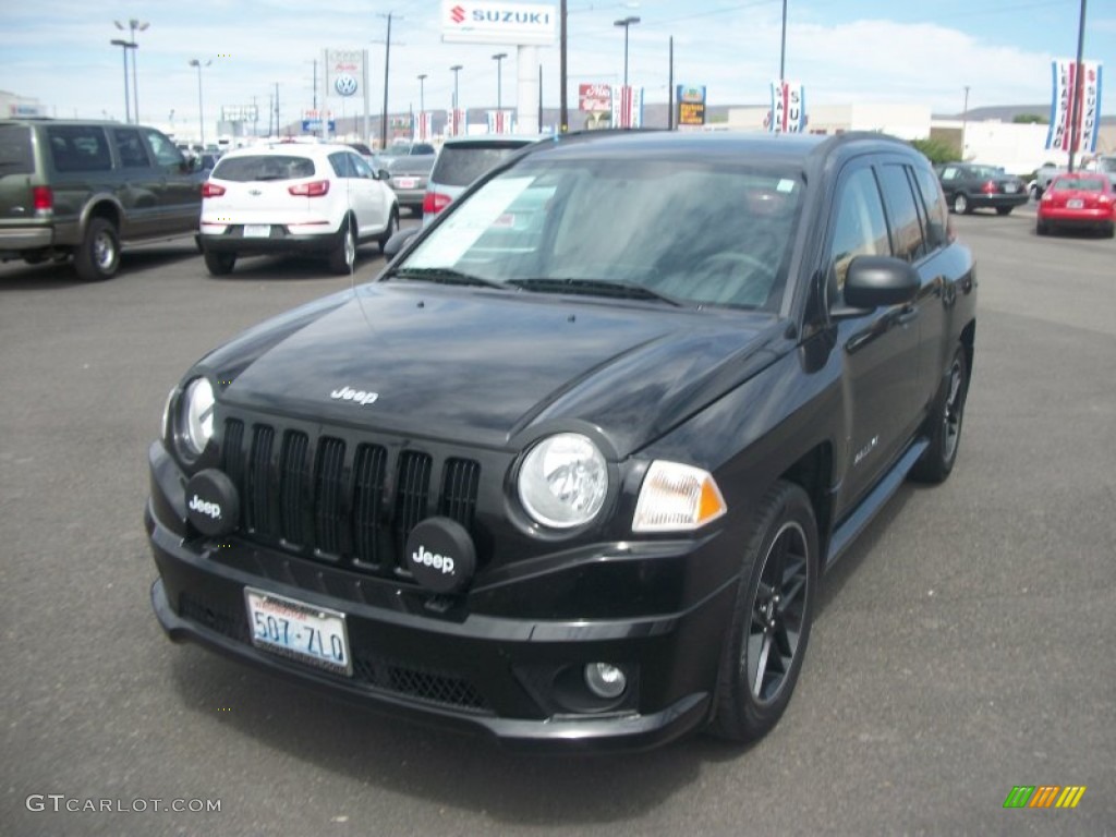 2007 Compass RALLYE Sport 4x4 - Black / Pastel Slate Gray photo #2