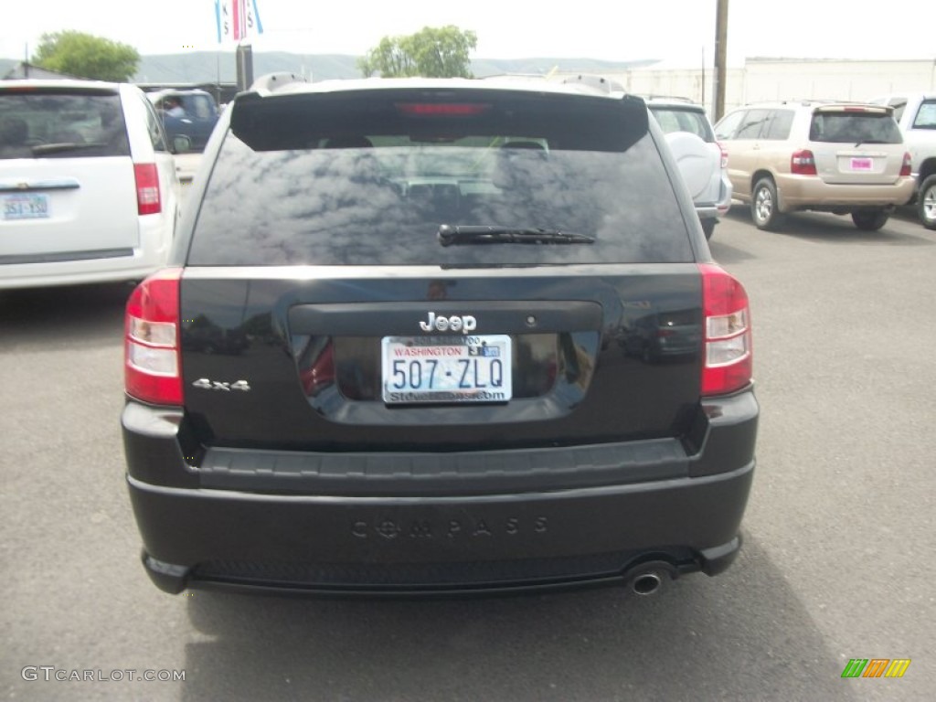 2007 Compass RALLYE Sport 4x4 - Black / Pastel Slate Gray photo #7