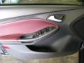 Tuscany Red Leather 2012 Ford Focus SE Sport 5-Door Door Panel