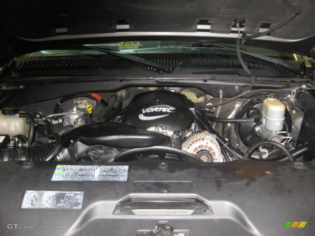 2002 Chevrolet Silverado 1500 LS Extended Cab 4x4 4.8 Liter OHV 16 Valve Vortec V8 Engine Photo #50190312