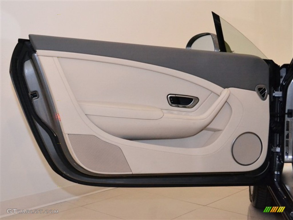 2012 Bentley Continental GT Standard Continental GT Model Linen/Porpoise Door Panel Photo #50191992