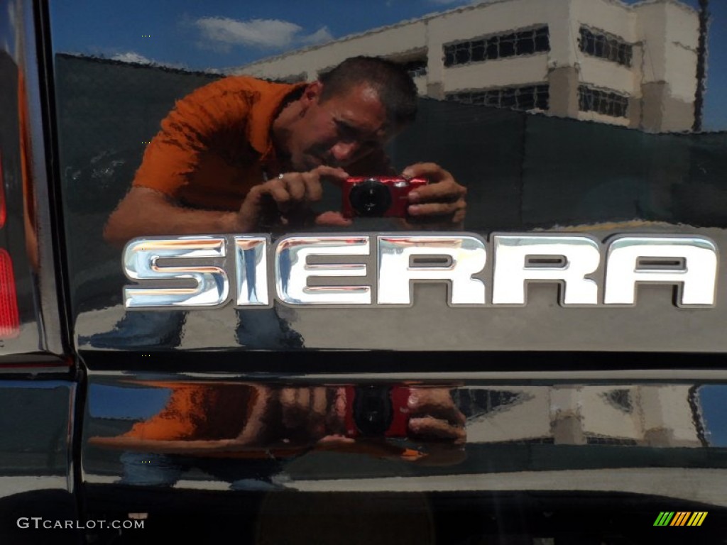 2006 Sierra 1500 SLE Extended Cab 4x4 - Onyx Black / Dark Pewter photo #24