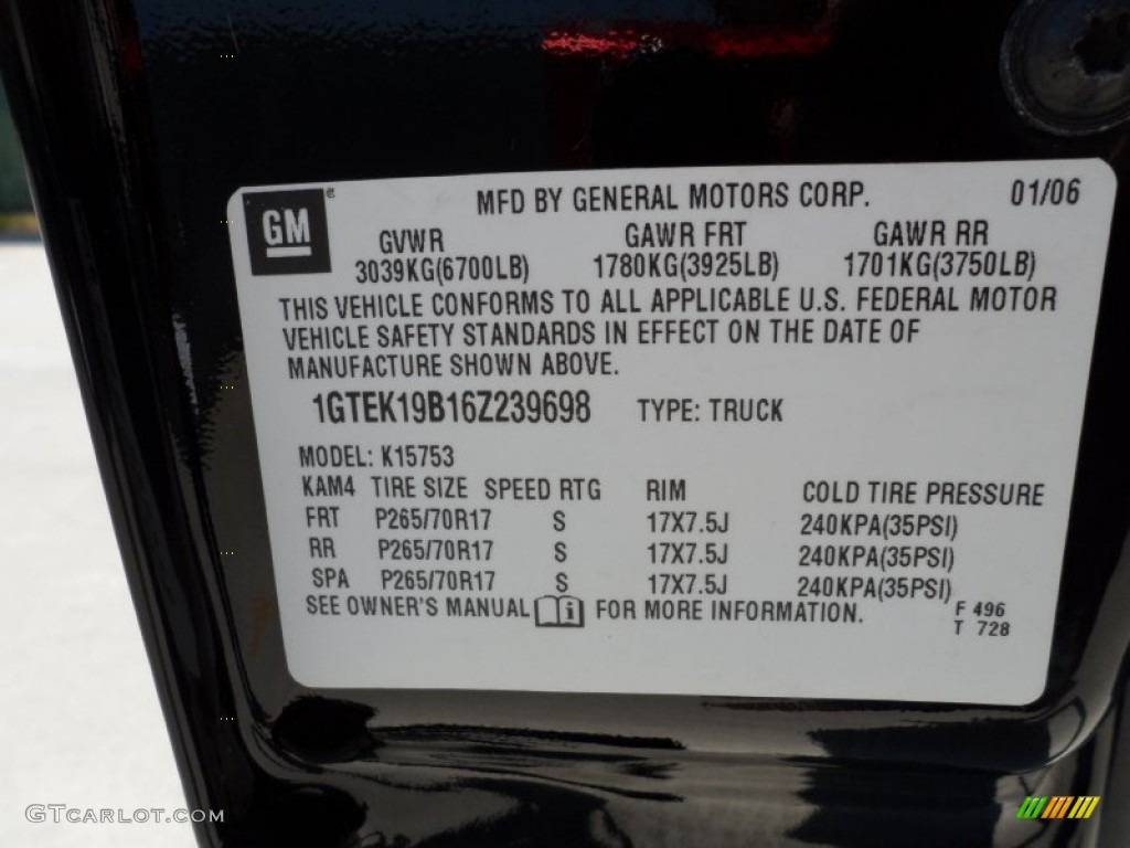 2006 Sierra 1500 SLE Extended Cab 4x4 - Onyx Black / Dark Pewter photo #51