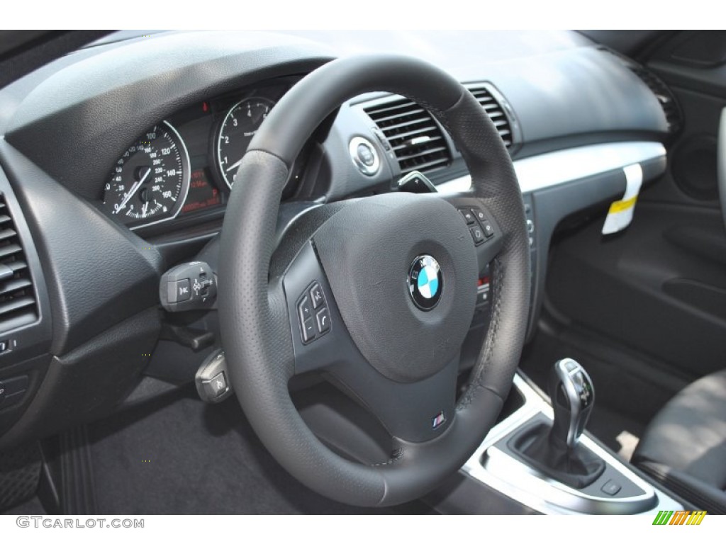 2012 1 Series 135i Coupe - Jet Black / Black photo #8