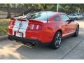 Race Red 2011 Ford Mustang Shelby GT500 Coupe Exterior