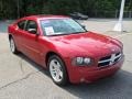 2007 Inferno Red Crystal Pearl Dodge Charger SXT  photo #5