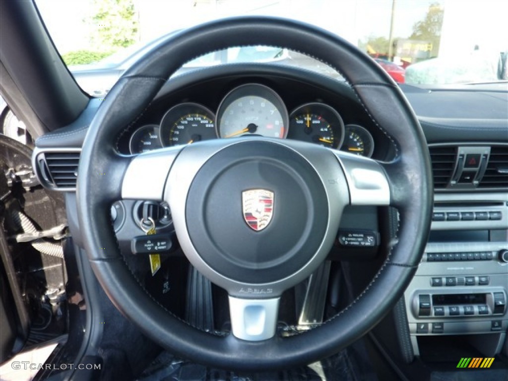 2007 Porsche 911 GT3 Black w/Alcantara Steering Wheel Photo #50193228