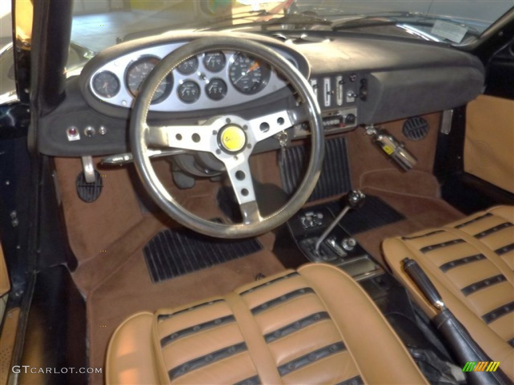 1973 Ferrari Dino 246 GTS Interior Color Photos