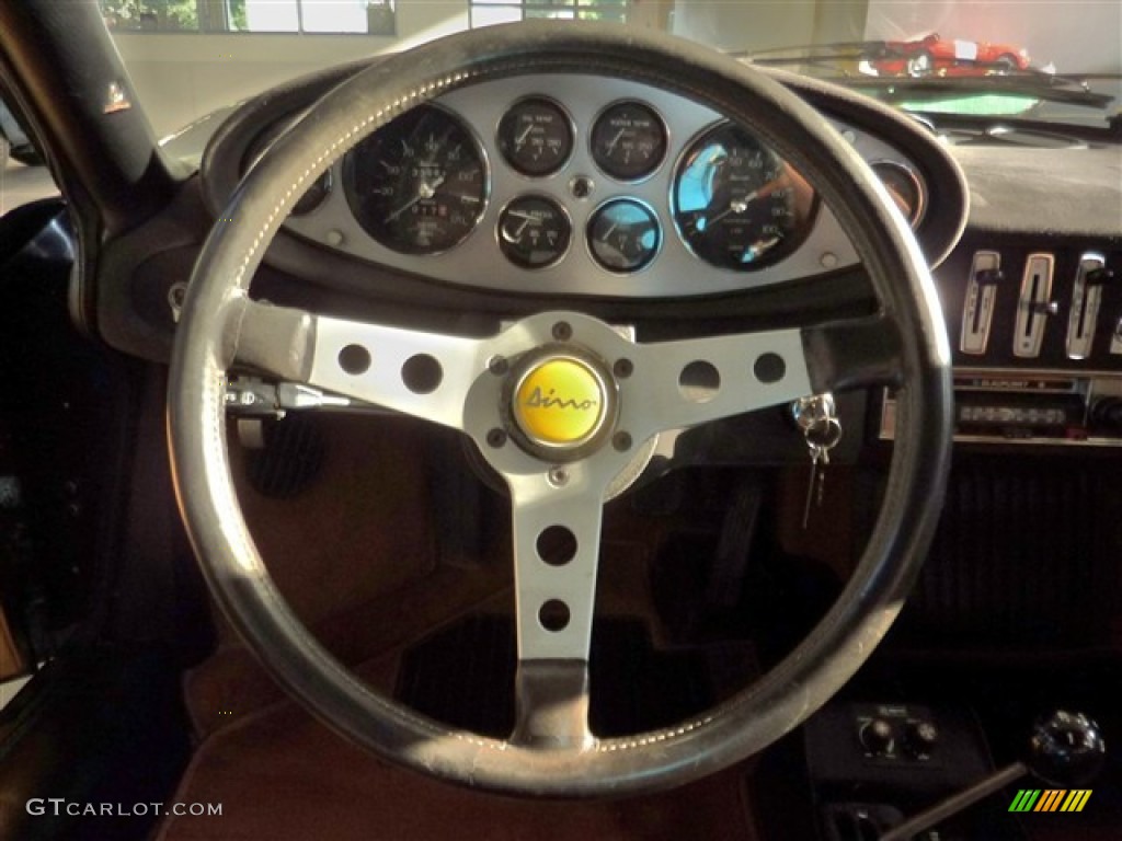 1973 Ferrari Dino 246 GTS Steering Wheel Photos