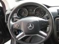2010 Mercedes-Benz R Black Interior Steering Wheel Photo