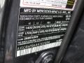  2010 R 350 4Matic Steel Grey Metallic Color Code 755