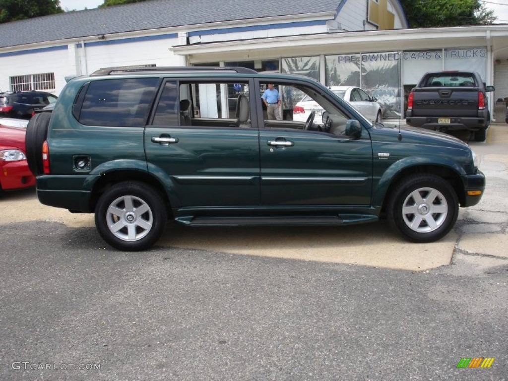 2003 XL7 Limited 4x4 - Grove Green Metallic / Beige photo #7