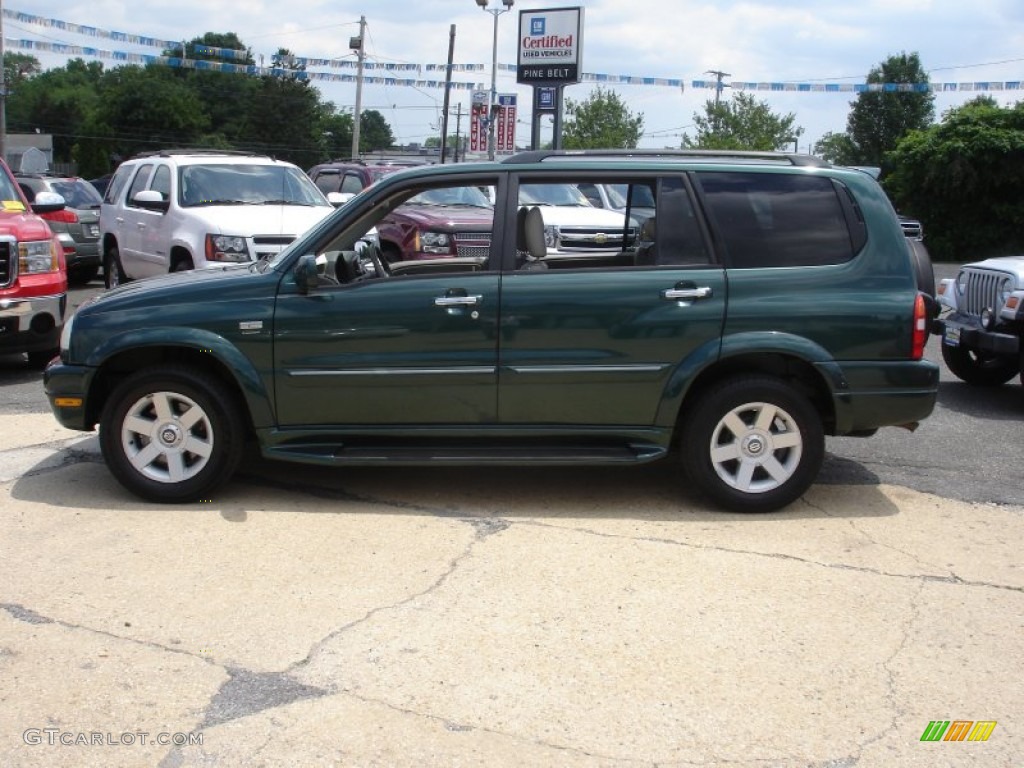 2003 XL7 Limited 4x4 - Grove Green Metallic / Beige photo #9