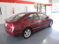 2011 Tango Red Pearl Honda Civic LX-S Sedan  photo #4