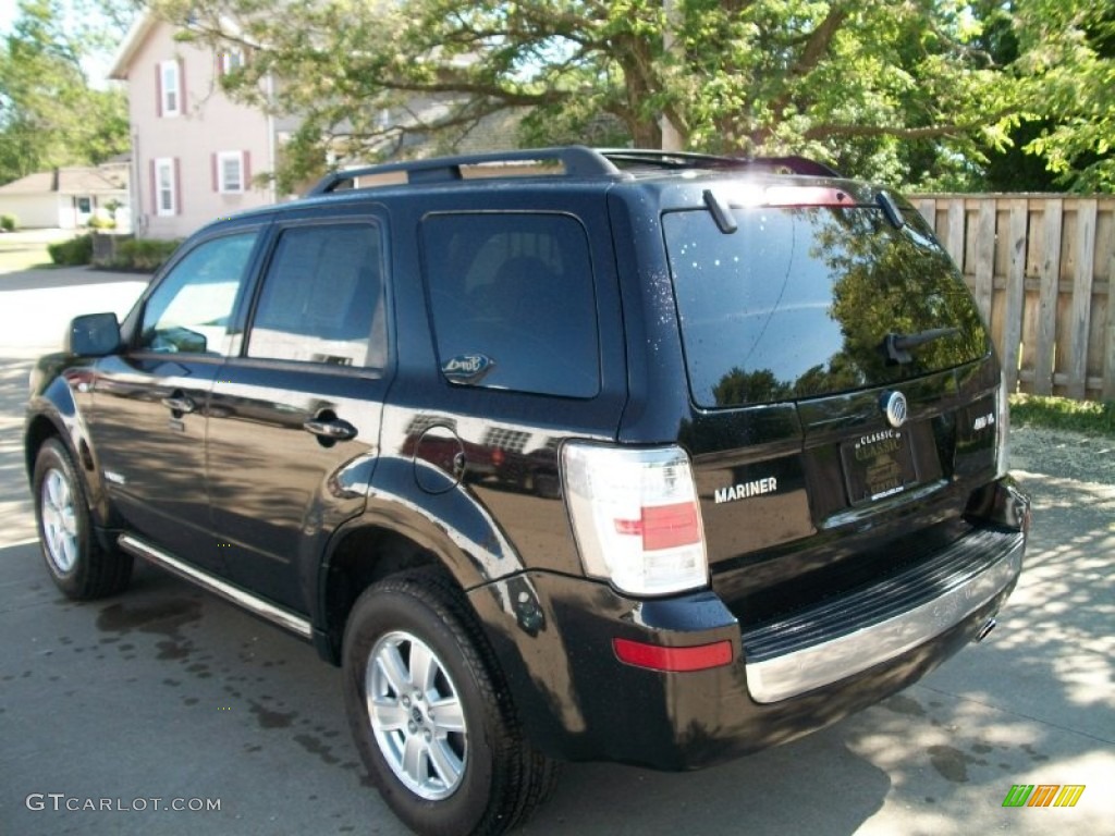 2008 Mariner V6 4WD - Black / Black photo #7