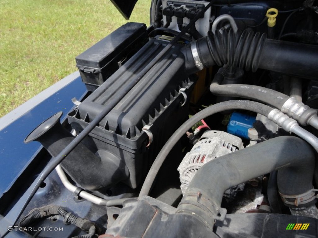 2003 Wrangler Sport 4x4 - Patriot Blue / Dark Slate Gray photo #20