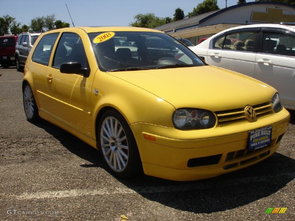 2003 GTI 20th Anniversary - Imola Yellow / Black photo #3