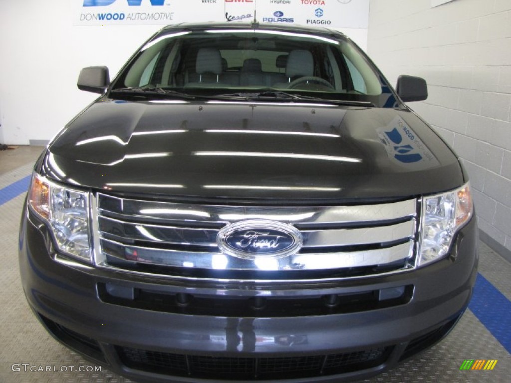 2007 Edge SE - Carbon Metallic / Medium Light Stone photo #7