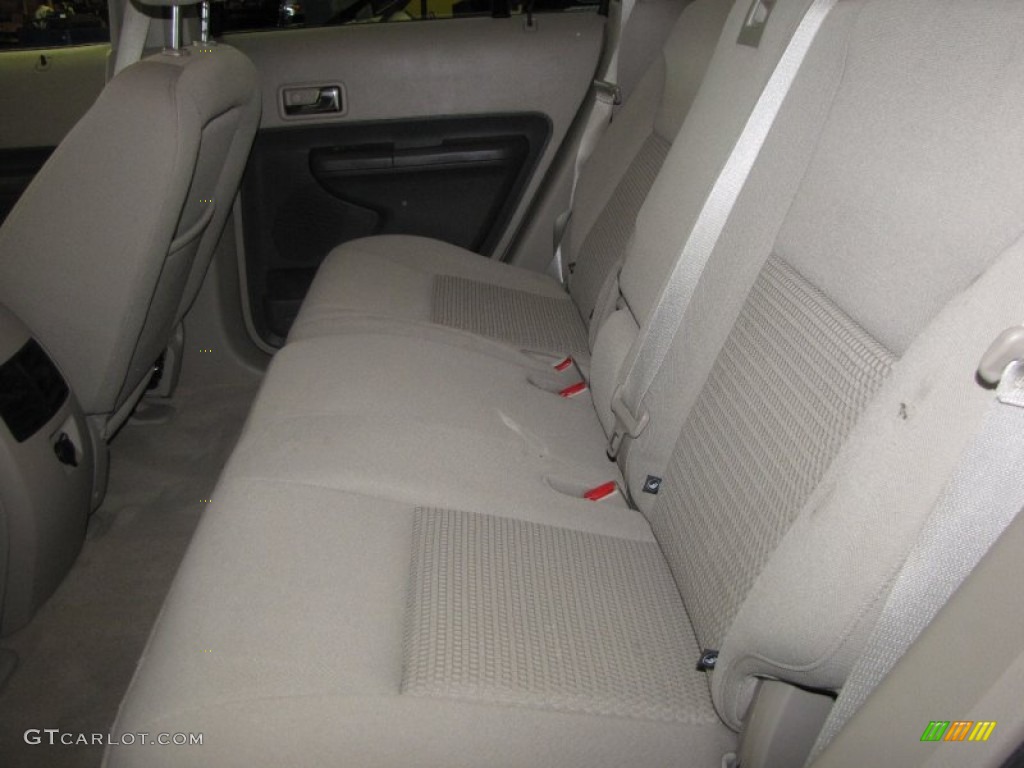 2007 Edge SE - Carbon Metallic / Medium Light Stone photo #13