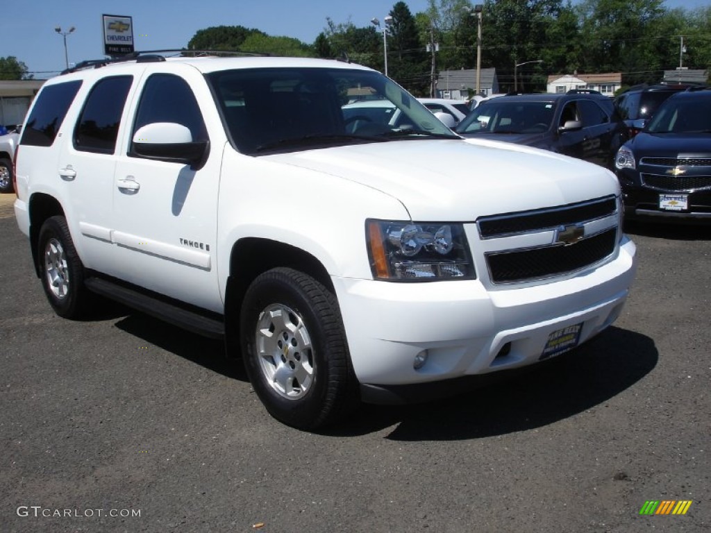 Summit White 2008 Chevrolet Tahoe LT 4x4 Exterior Photo #50198865