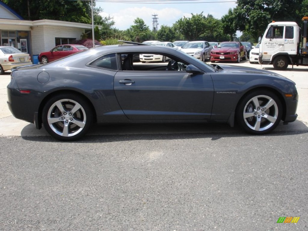 Cyber Gray Metallic 2010 Chevrolet Camaro SS/RS Coupe Exterior Photo #50199165