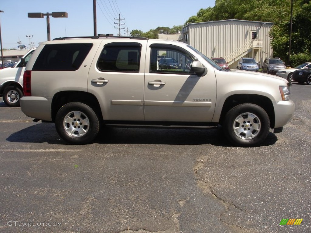 Gold Mist Metallic 2008 Chevrolet Tahoe LT 4x4 Exterior Photo #50199558