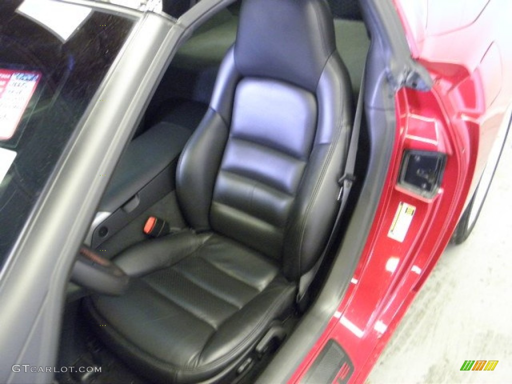 2005 Corvette Coupe - Magnetic Red Metallic / Ebony photo #14