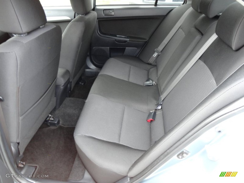 2008 Lancer ES - Aqua Metallic / Black photo #8