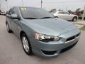 2008 Aqua Metallic Mitsubishi Lancer ES  photo #14