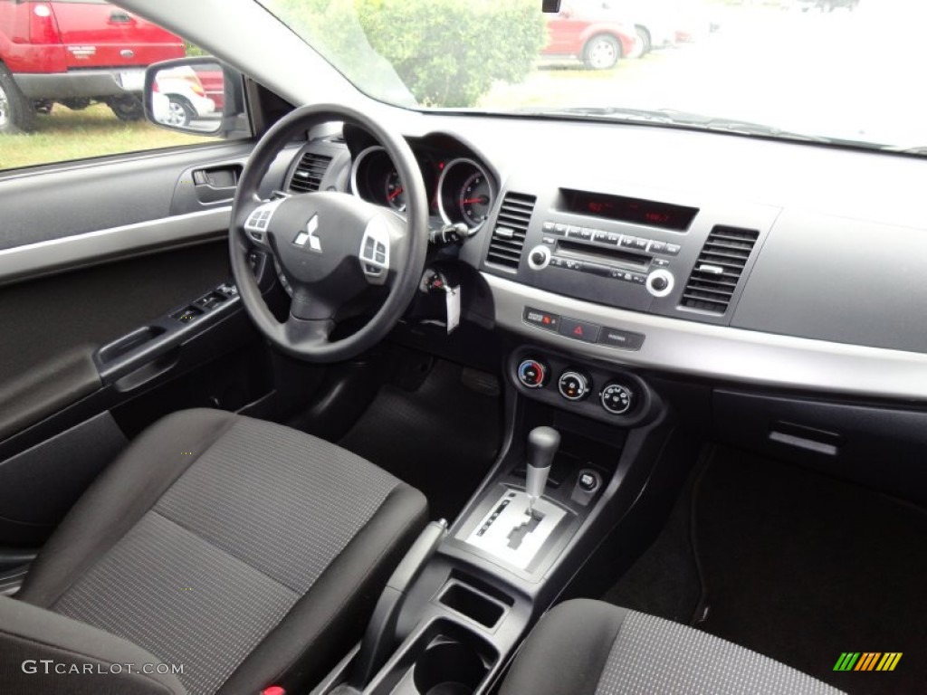 2008 Lancer ES - Aqua Metallic / Black photo #16