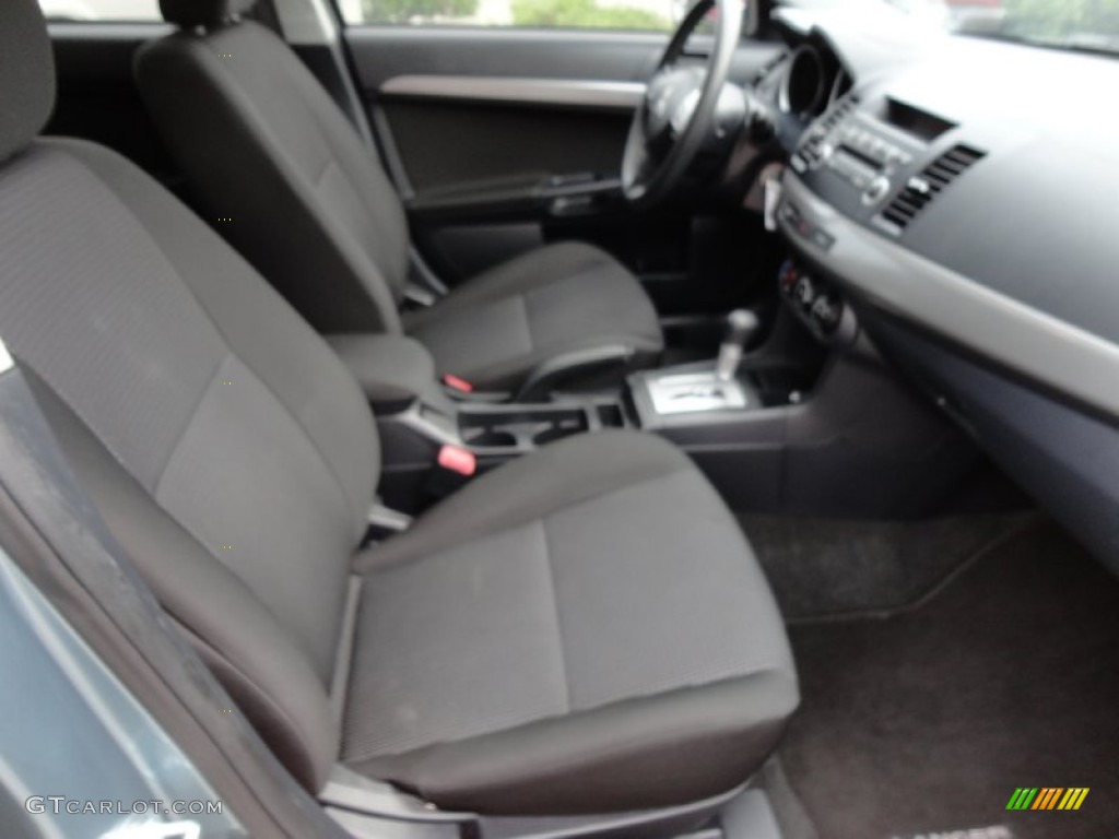 2008 Lancer ES - Aqua Metallic / Black photo #18