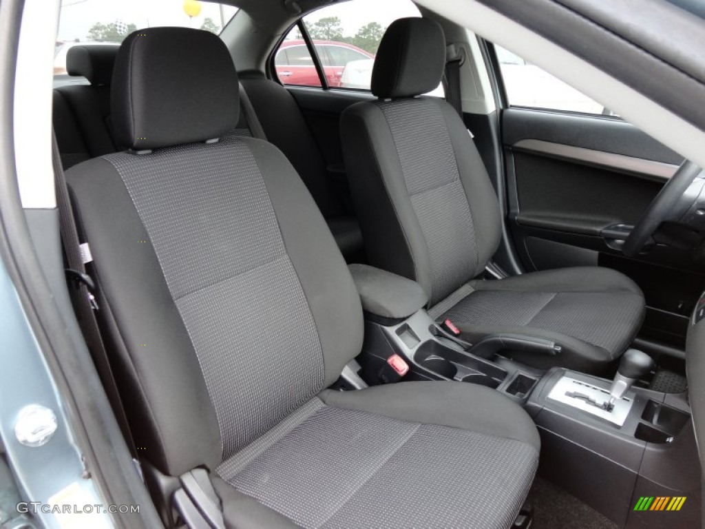2008 Lancer ES - Aqua Metallic / Black photo #19