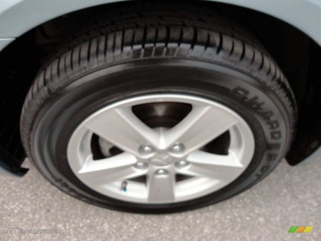 2008 Lancer ES - Aqua Metallic / Black photo #21