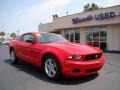 2010 Torch Red Ford Mustang V6 Coupe  photo #2